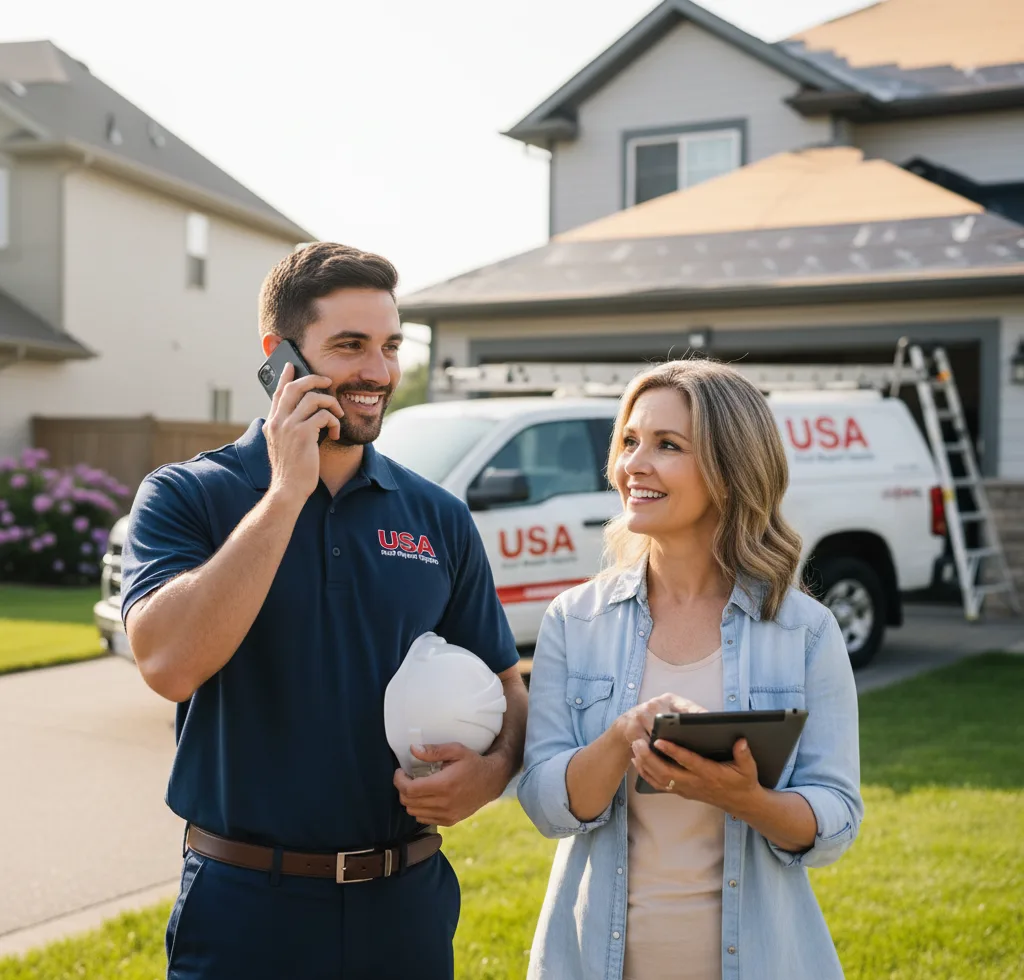 USA Roof Repair Experts customer support in Pinnacle